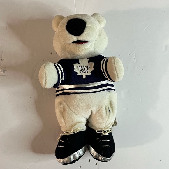 Toronto Maple Leafs Plush Polar Bear - Team Mascot Hockey Collectible - Picture 6 of 8